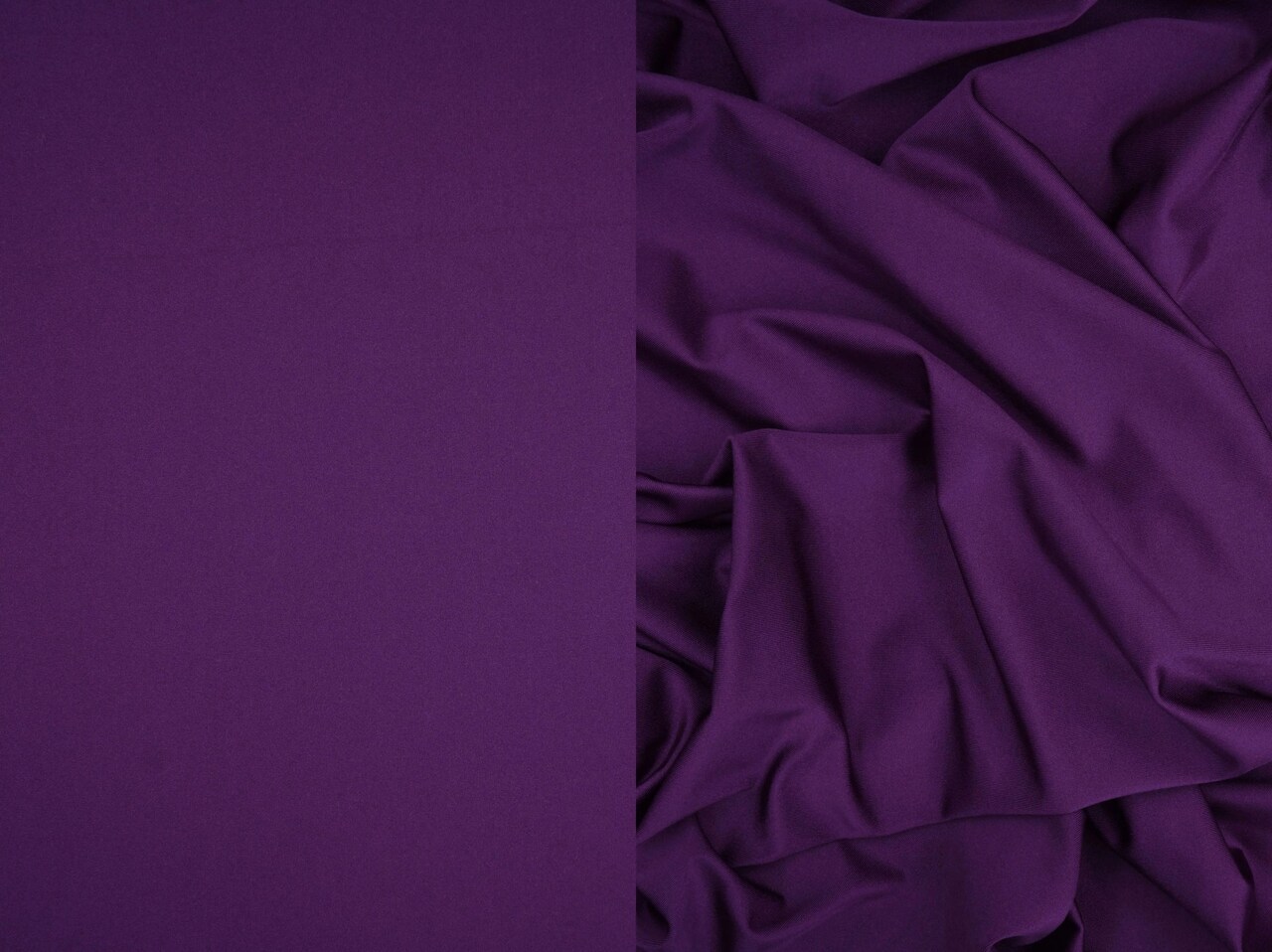 1 Yard 82% Polyester and 18% Spandex Shiny Tricot Stretch Knit Fabric 58/60 Inch Wide